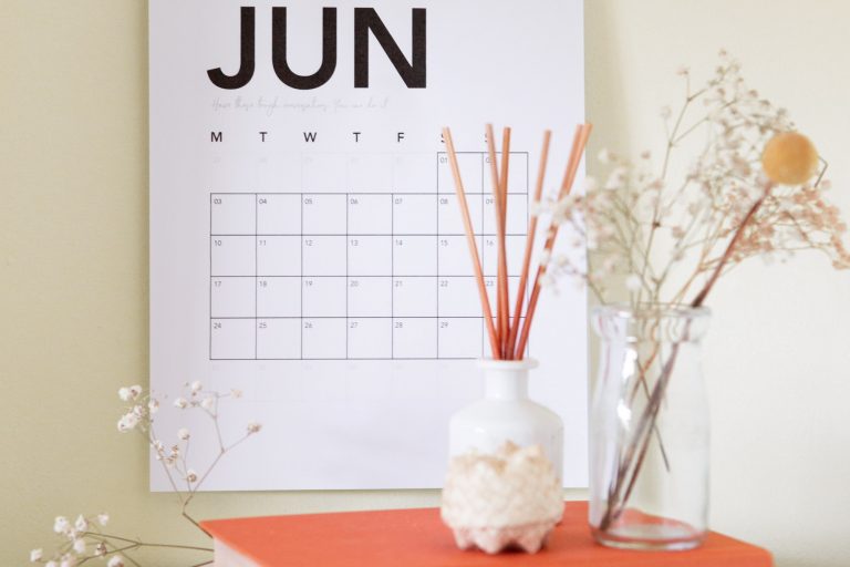 Achtsamkeitskalender für 2021